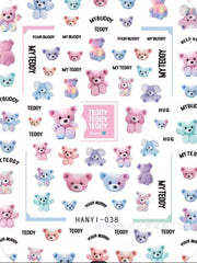 Sticker Cartoon - 2 - Angelina Nail Supply NYC