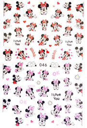 Sticker Cartoon - 2 - Angelina Nail Supply NYC