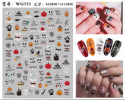 Sticker Halloween - Angelina Nail Supply NYC