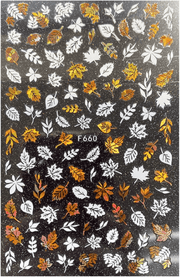 Sticker Leaf & Flower - Angelina Nail Supply NYC