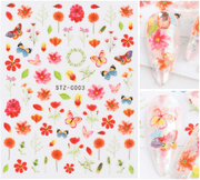 Sticker Leaf & Flower - Angelina Nail Supply NYC