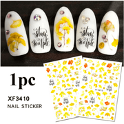 Sticker Leaf & Flower - Angelina Nail Supply NYC