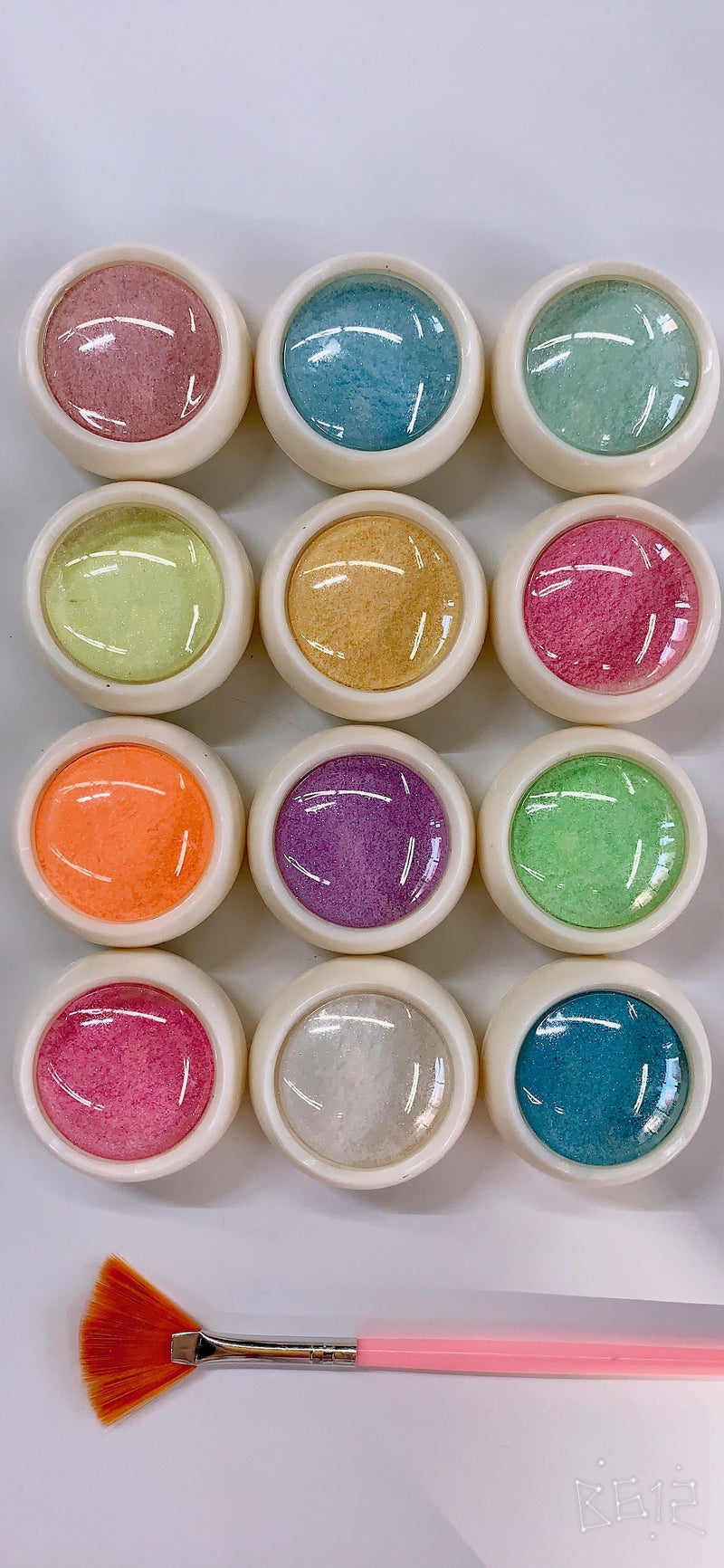 Sugar Powder (pack/12 colors) - Angelina Nail Supply NYC