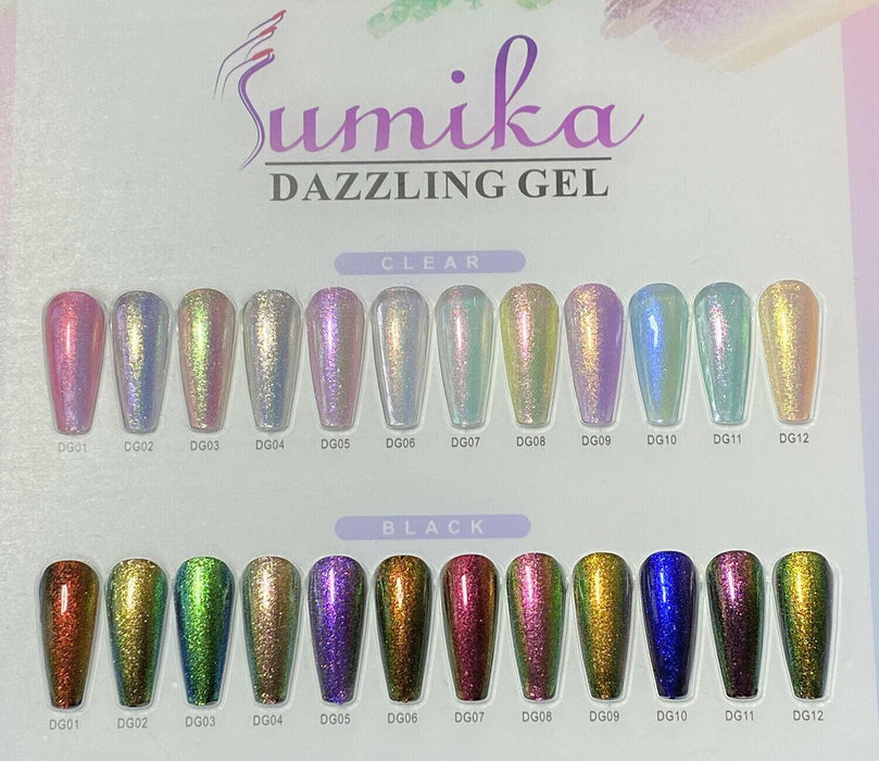 Sumika Dazzling Gel | Hologram gel - Angelina Nail Supply NYC