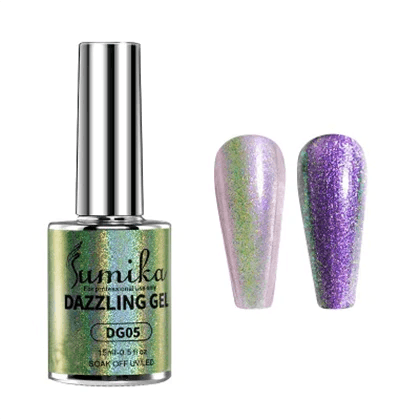 Sumika Dazzling Gel | Hologram gel - Angelina Nail Supply NYC