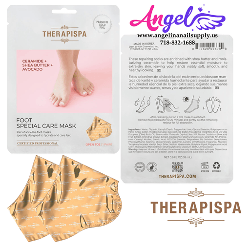 Therapispa Special Care Mask | Foot Socks - Box/100pcs - Angelina Nail Supply NYC
